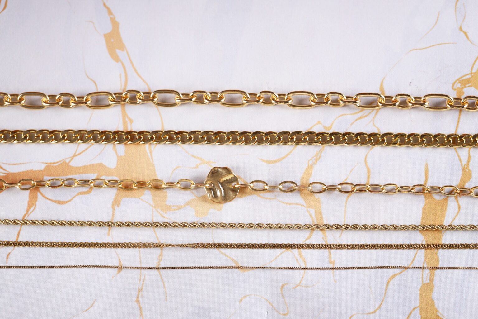 Gold Jewelry Chain Necklace